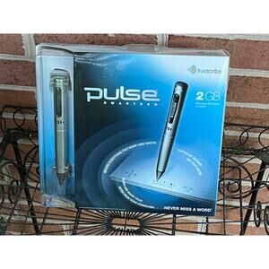 PULSE Smartpen 2GB Livescribe Records 200 Hours of Audio